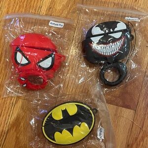 Apple AirPods Pro Red, Black, Yellow Cases